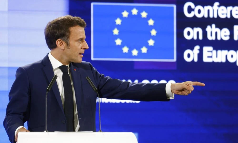 Στρασβούργο: Ο Μακρόν πρότεινε τη δημιουργία μιας «ευρωπαϊκής πολιτικής κοινότητας» που θα μπορούσε να καλωσορίσει την Ουκρανία